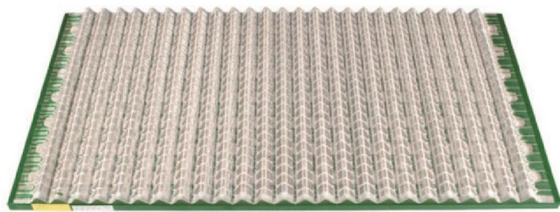 نوع امواج صفحه نمایش اهرام Derrick FLC500 میدان نفتی حفاری Shaker Screen Mesh