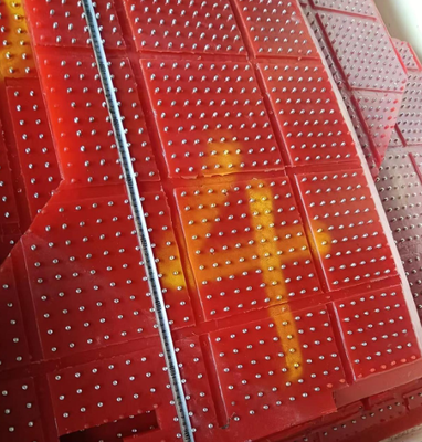 Rotaty Table Anti Slip Mat  For Oil Drilling Accept Customized Polyurethane Material