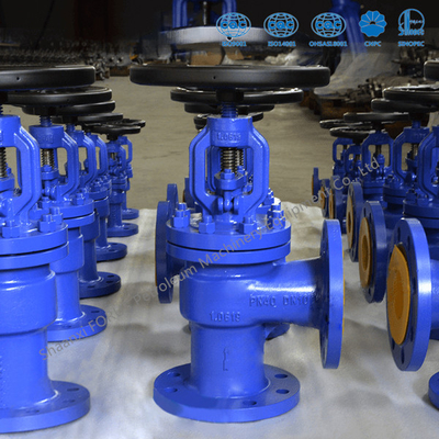 سوپاپ های گلوب زاویه ای انتهای جوش لب به لب EN 13709 DN15 - DN400