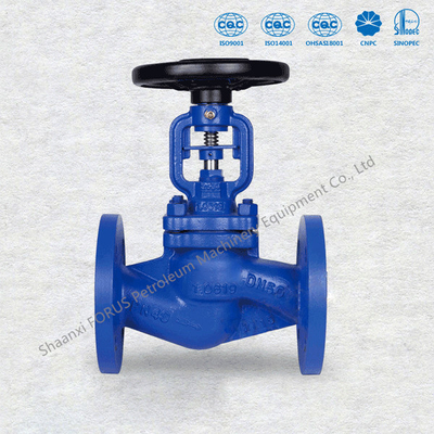 EN 13709 DN15 - DN400 دریچه گلوب زیرین ساقه غیر چرخشی بالارونده