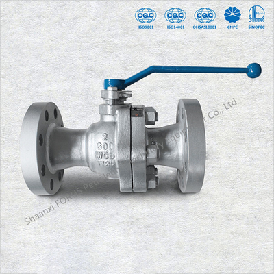 ریخته گری شناور دریچه توپ فلزی / طراحی نشسته نرم طبق API6D