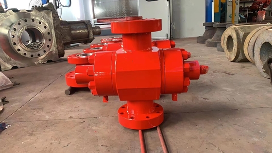 دریچه درب فولاد کربن دریچه دستی 4 1/16 اینچ فشار 10000PSI