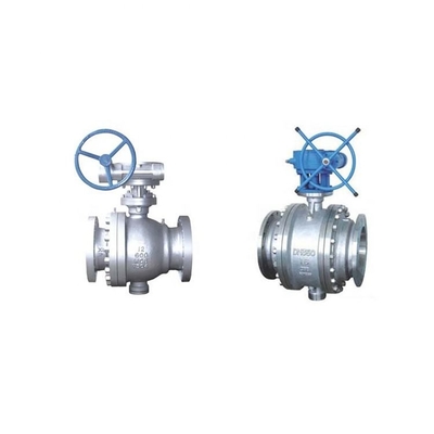 دریچه گلوله ای 2 " - 40 " API 6D Flange 2 قطعه فولاد ریخته شده 300LB