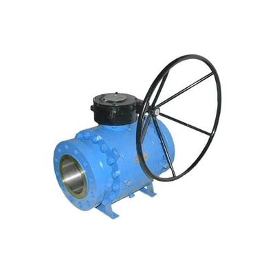 API 6D API 608 فولاد جعل شده 3 قطعه Trunnion Valve Ball Flange Ends