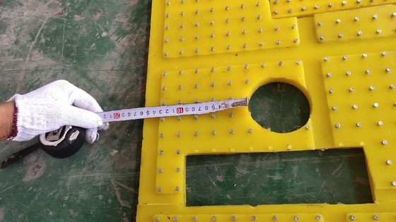 ZP175 ZP375 ضد لغزش 30 میلی متری پلاستیکی ضد لغزش برای حفاری میز چرخش