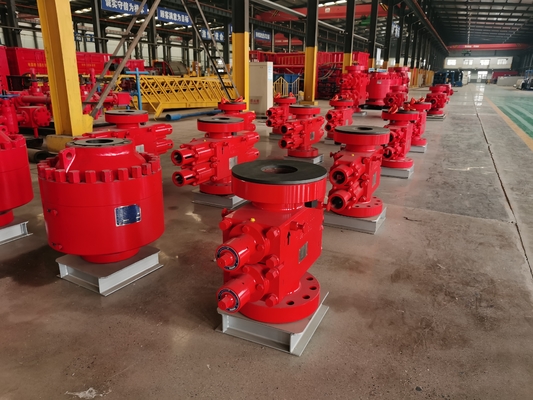 دستي دو بار رام فشار BOP 5000PSI 7-1/16 "محافظ انفجار حفاری میدان نفت