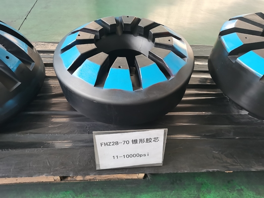 BOP مهر و موم لاستیکی کوبیده FH28-70 11 " 10000PSI FH35-35 13 5/8" تجهیزات پیشگیری از انفجار