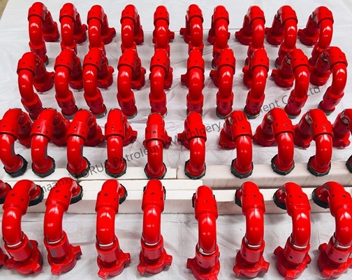حفاری نفت 2 اینچ 10 نوع مفصل چرخ دار با استاندارد API 16C و فشار کاری 5000 PSI