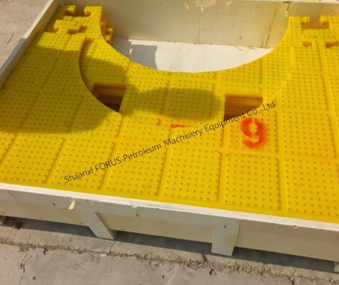 مبل چرخدار ضد لغزش ضخامت 30MM PU ضد لغزش مبل چرخدار برای حفاری