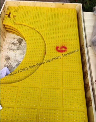 مبل چرخدار ضد لغزش ضخامت 30MM PU ضد لغزش مبل چرخدار برای حفاری