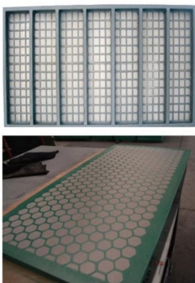 صفحه فولادی VSM300 فیلد نفتی حفاری Shaker Screen Mesh