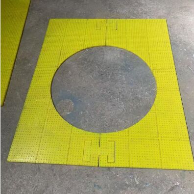 زیرانداز ضد لغزش میز گردان جنس PU مورد استفاده در سکوی حفاری