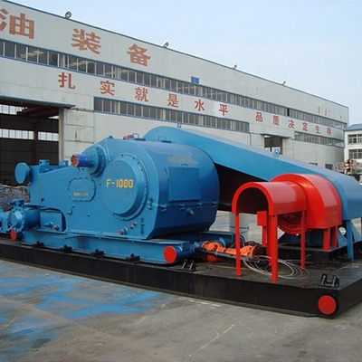 Horsepower 800 Drilling Mud Pump F-1000 API 7K Herringbone Gear