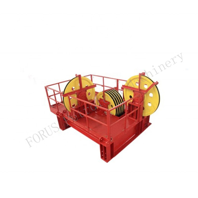 Casting Drilling Rig Components Oil Well Drilling Rig API 4F Crown Block